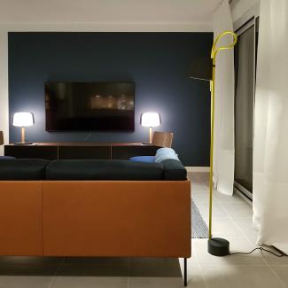Canapé Living Divani & Lampadaire Hay