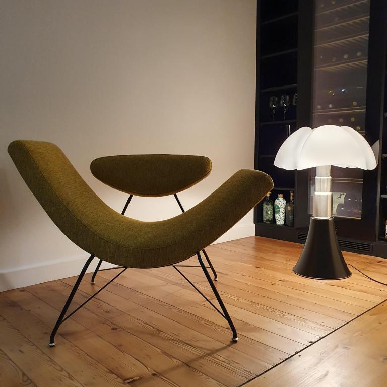 Fauteuil Reversivel & Lampe Pipistrello